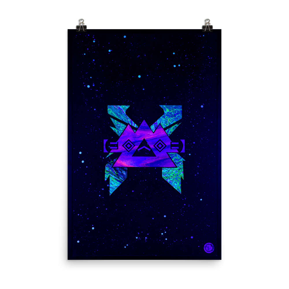 Excision x Wakaan x Porter Robinson In Space (Ultraviolet) – Poster